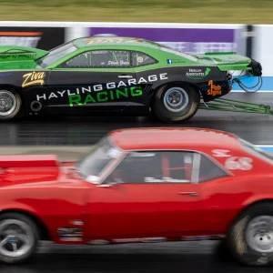Stevie Gates stunning Camaro in Super Comp