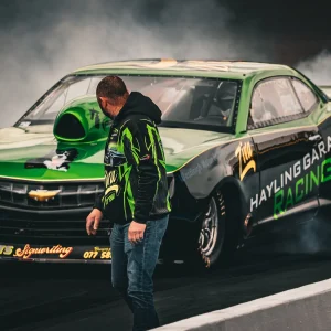 Camaro Burn Out, festival of Power, Santa Pod Raceway