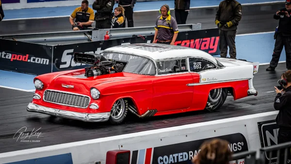 David Smith's 'Stranger Thing' 55 Chevrolet Bel Air Pro Modified drag race car