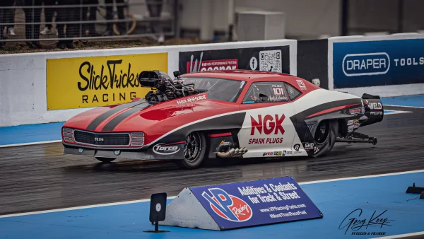Andy Robinson's Camaro RS Pro Mod drag race car