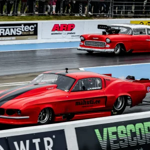 Andres Arnover PM911 enjoying a winning & record breaking weekend in MSUK Pro Modified Drag Racing