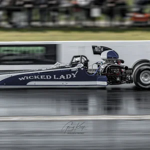 Darren flying in the Wicked Lady